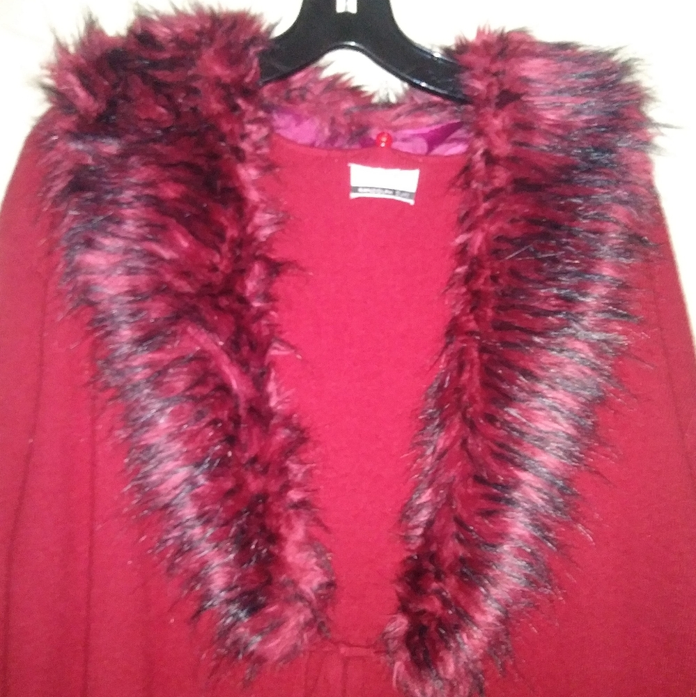 Vintage Randolph Duke Angora Cashmere Sweater Coat